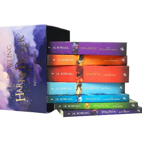 ESTUCHE LIBROS HARRY POTTER
