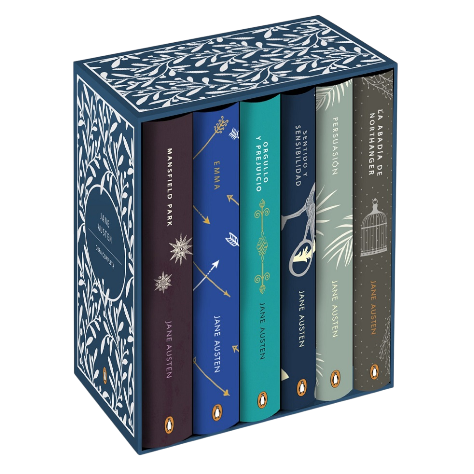 ESTUCHE LIBROS JANE AUSTEN