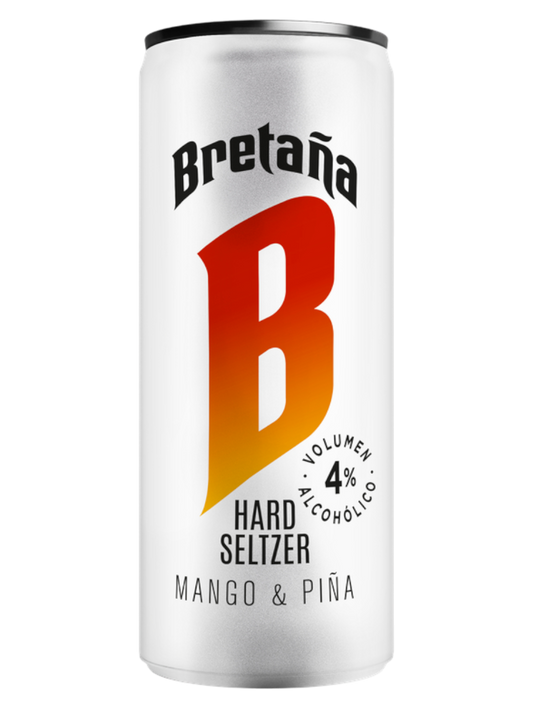 HARD SELTZER BRETAÑA MANGO PIÑA 269ML