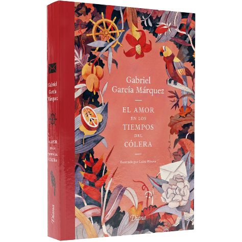 LIBRO AMOR EN LOS TIEMPOS DEL COLERA ILUSTRADO