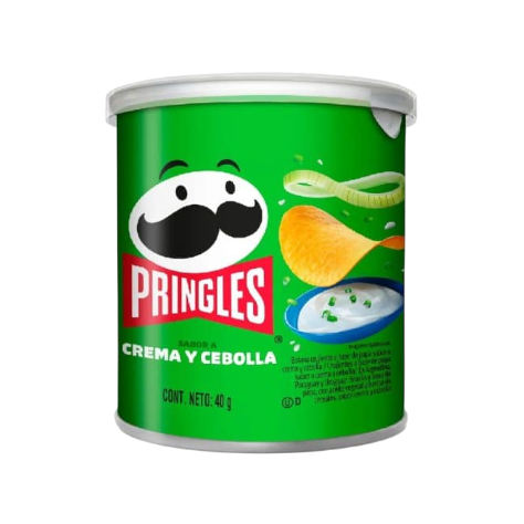 PAPAS PRINGLES PEQUEÑAS CREMA Y CEBOLLA