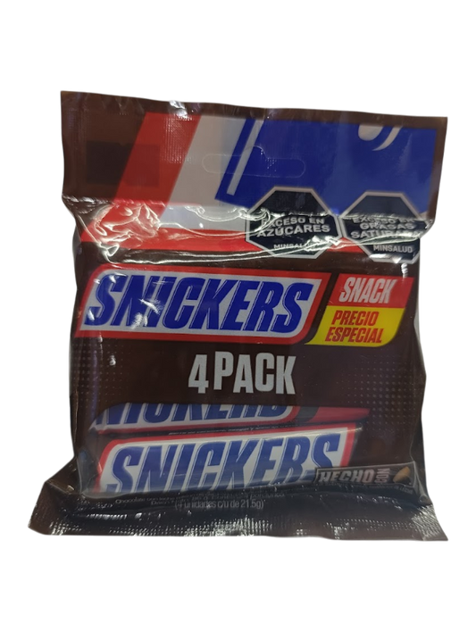 PAQUETE SNICKERS PEQUEÑAS