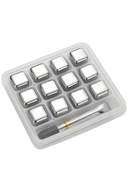 SET 12 PIEDRAS ENFRIADORAS WHISKY
