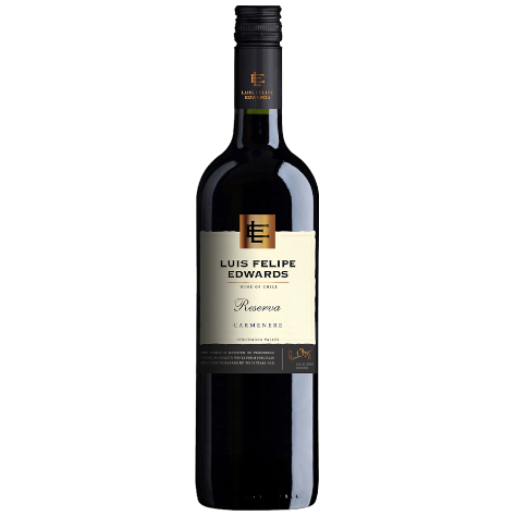 VINO LUIS FELIPE EDWARDS GRAN RESERVA CARMENERE 375ML
