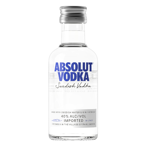 VODKA ABSOLUT 50ML