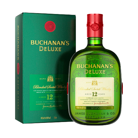 WHISKY BUCHANANS DELUXE AGED 12 YEARDS 750 ML
