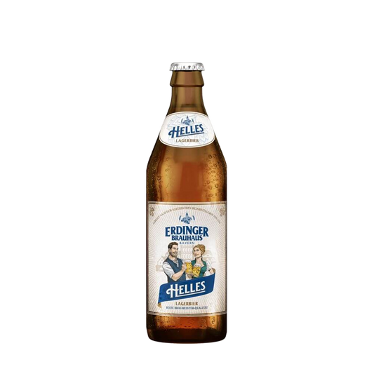CERVEZA ALEMANA ERDINGER HELLES LAGERBIER 500ML