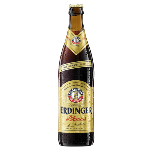 CERVEZA ALEMANA ERDINGER PIKANTUS 500 ML
