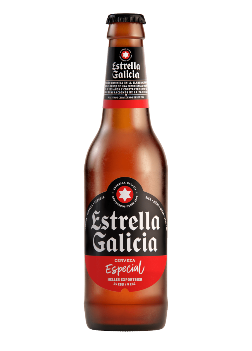 CERVEZA ESPAÑOLA ESTRELLA GALICIA ESPECIAL 330ML