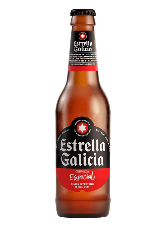 CERVEZA ESPAÑOLA ESTRELLA GALICIA ESPECIAL 330ML