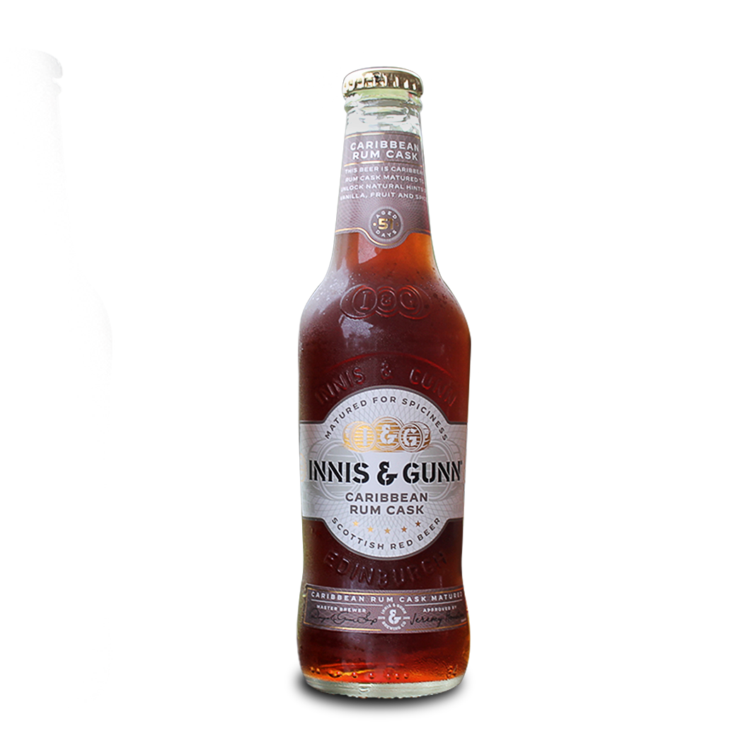 CERVEZA ESCOCESA INNIS & GUNN CARIBBEAN RUM CASK 330ML