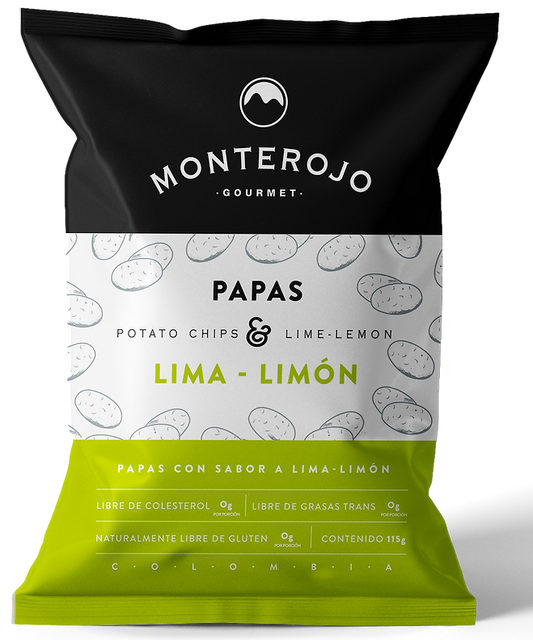 PAPAS LIMA LIMON MONTEROJO 100GR