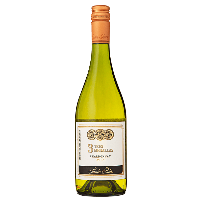 VINO TRES MEDALLAS CHARDONNAY 750ML