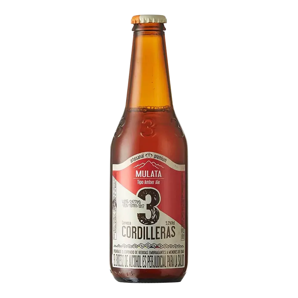 CERVEZA TRES CORDILLERAS MULATA 300ML