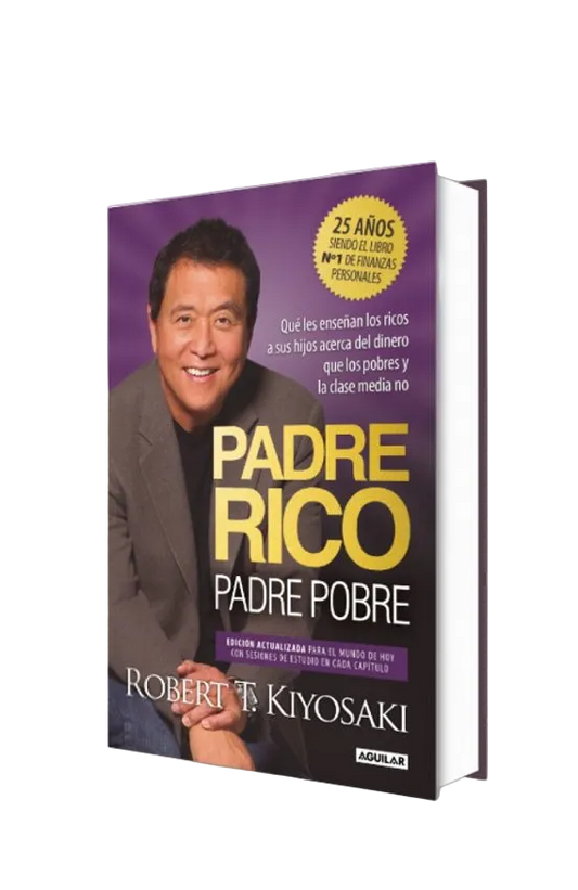 LIBRO PADRE RICO PADRE POBRE - TAPA DURA