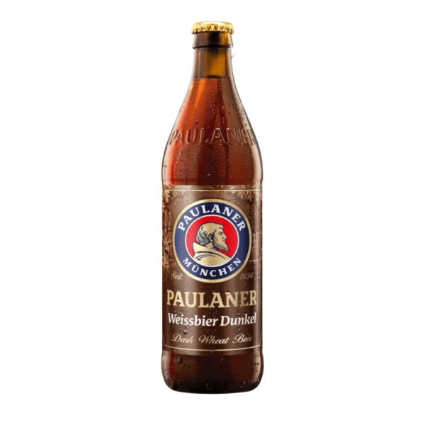 Cerveza Alemana Paulaner Weissbier Dunkel Bot 500 ML