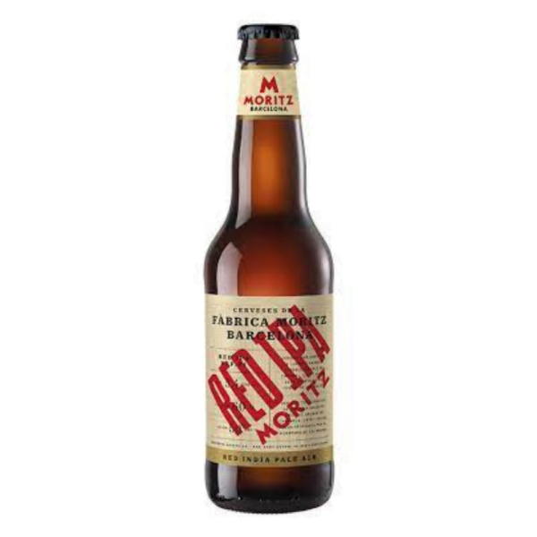 Cerveza Española Moritz Red IPA Bot 330 ML