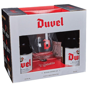 Estuche Cerveza Belga Duvel Con Copa