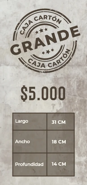 caja carton