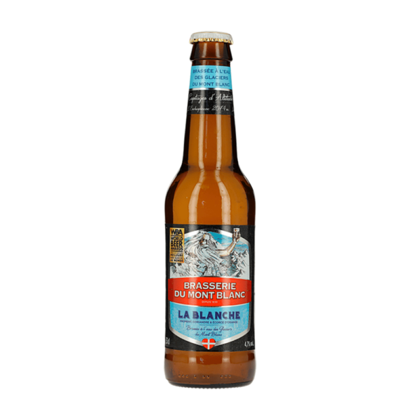 Cerveza Francesa Brasserie Du Mont Blanc La Blanche Bot 330 ML