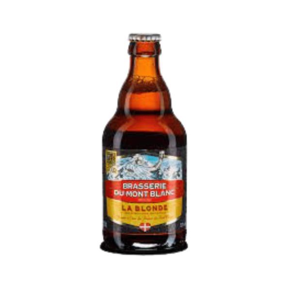 Cerveza Francesa Brasserie Du Mont Blanc La Blonde Bot 330 ML