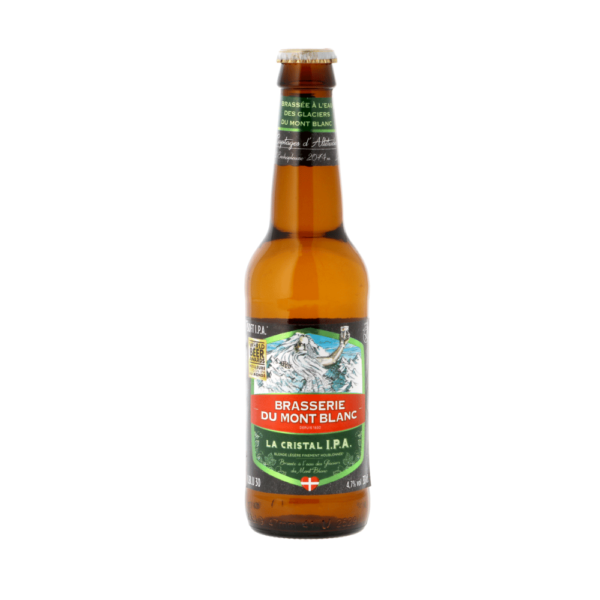 Cerveza Francesa Brasserie Du Mont Blanc La Cristal IPA Bot 330 ML
