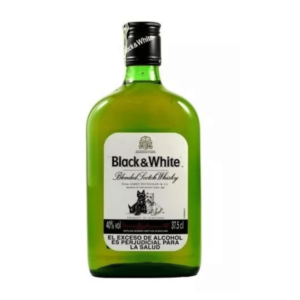 Whisky Black and White 375 ML